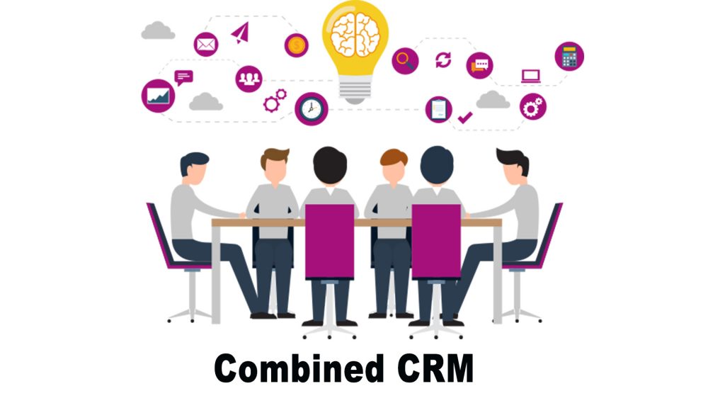 Combined crm and project management