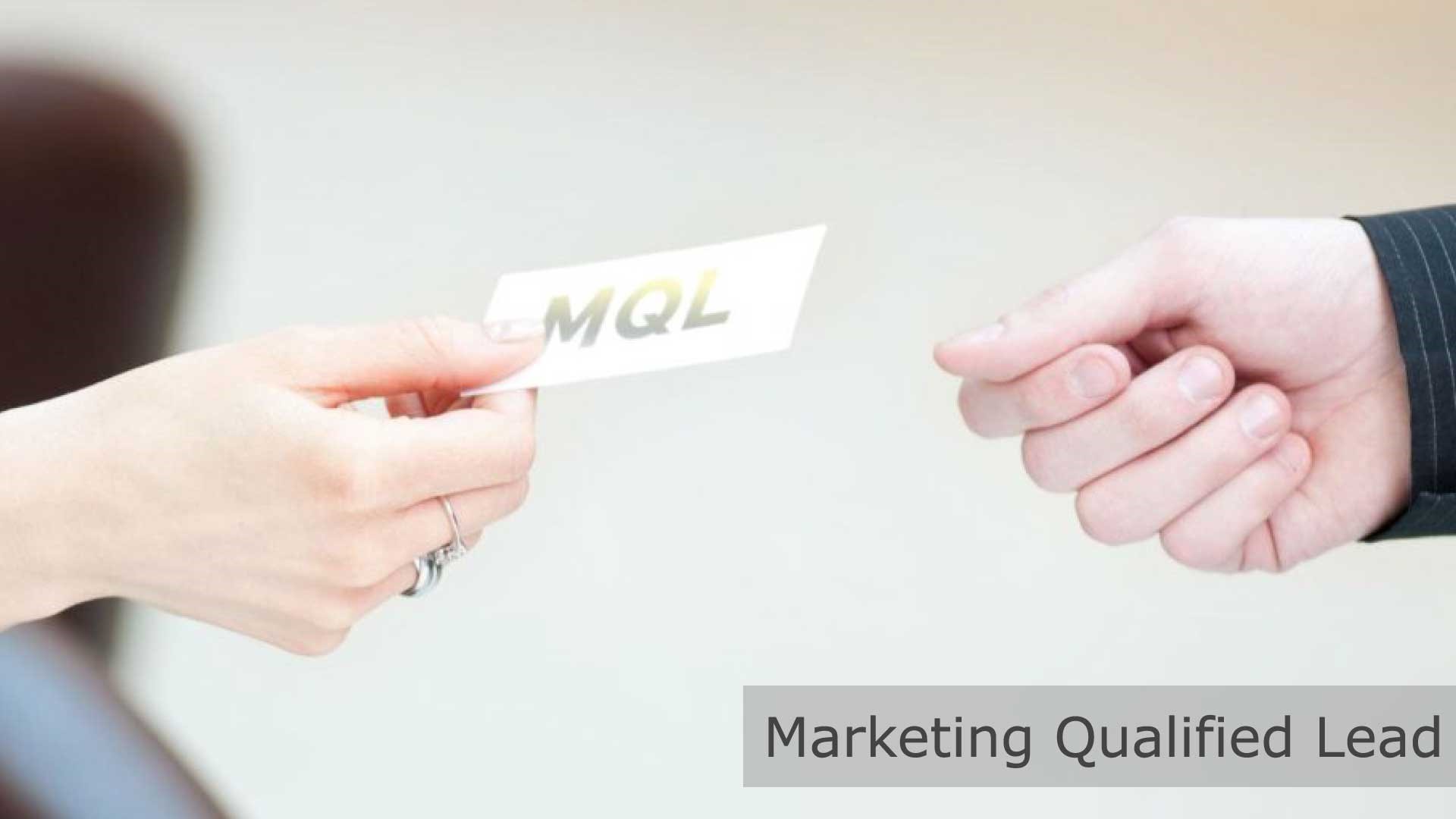 Marketing qualifiying leads